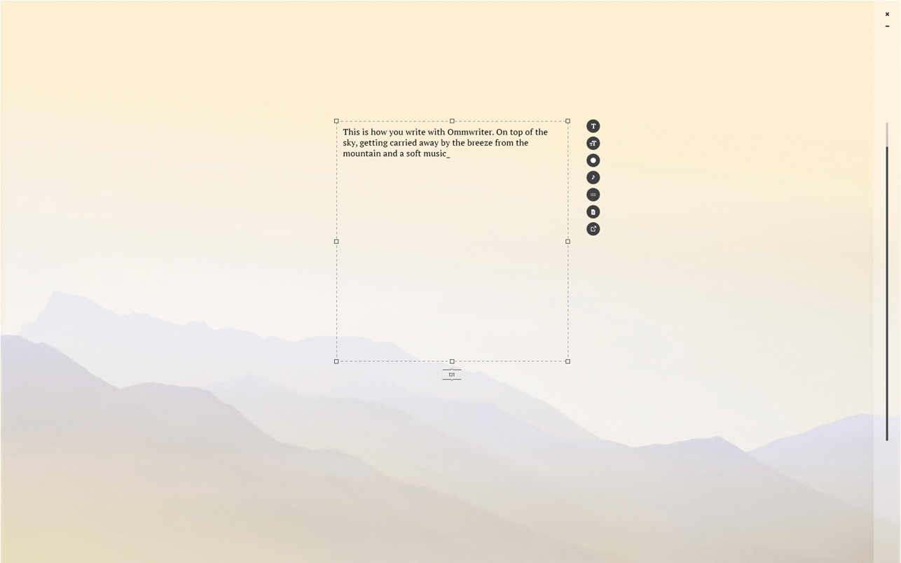 OmmWriter for Mac 专注的写作工具 App Store下载