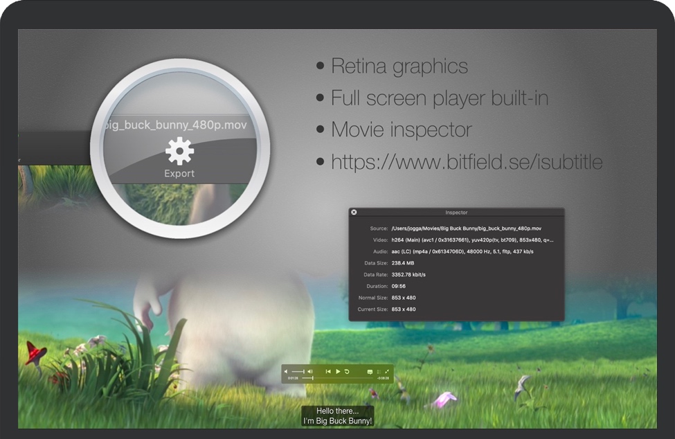iSubtitle 3 for Mac 苹果电脑软字幕添加软件 破解版下载