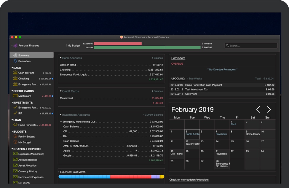Moneydance for Mac v2021 苹果能个人财务管理软件 破解版下载