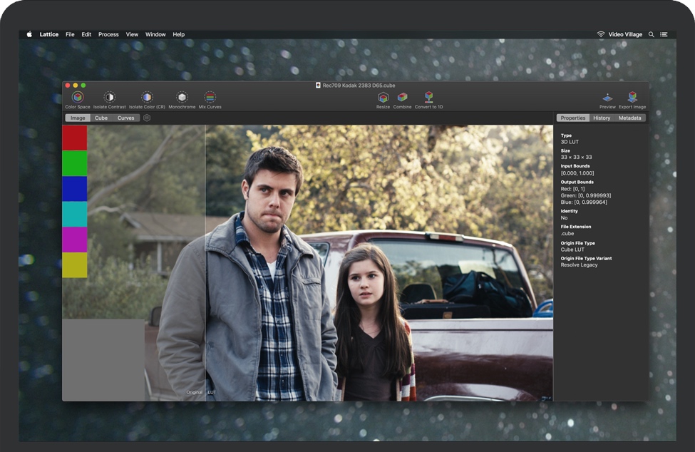 Lattice for Mac 苹果电脑LUT编辑和查看程序 破解版下载