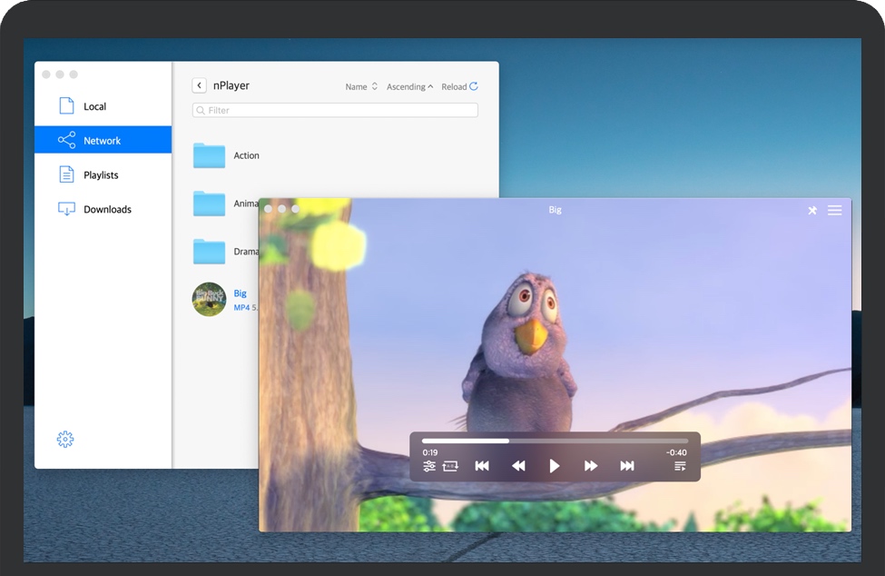 nPlayer for Mac NAS局域网视频播放器 中文破解版免费下载