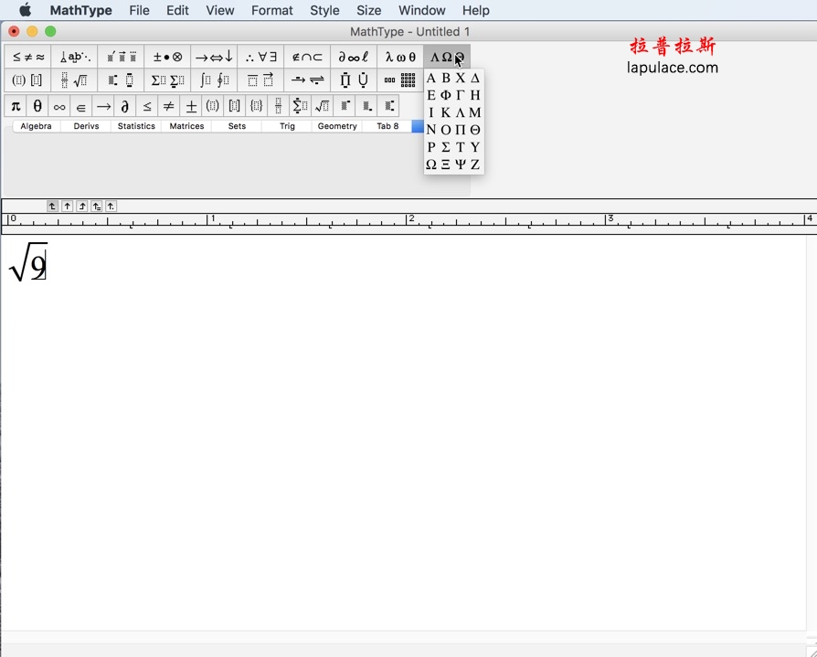 MathType for Mac 7.2.0 破解版下载 强大的数学公式编辑器