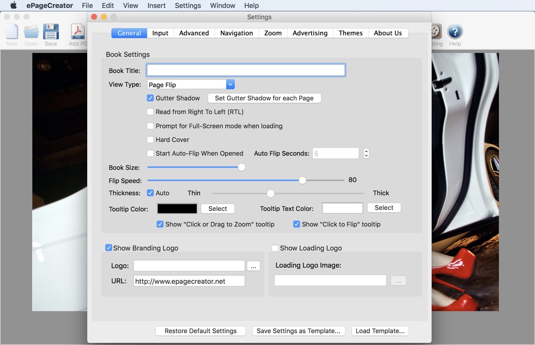 ePageCreator for Mac 6.1.0 电子杂志出版软件 破解版下载