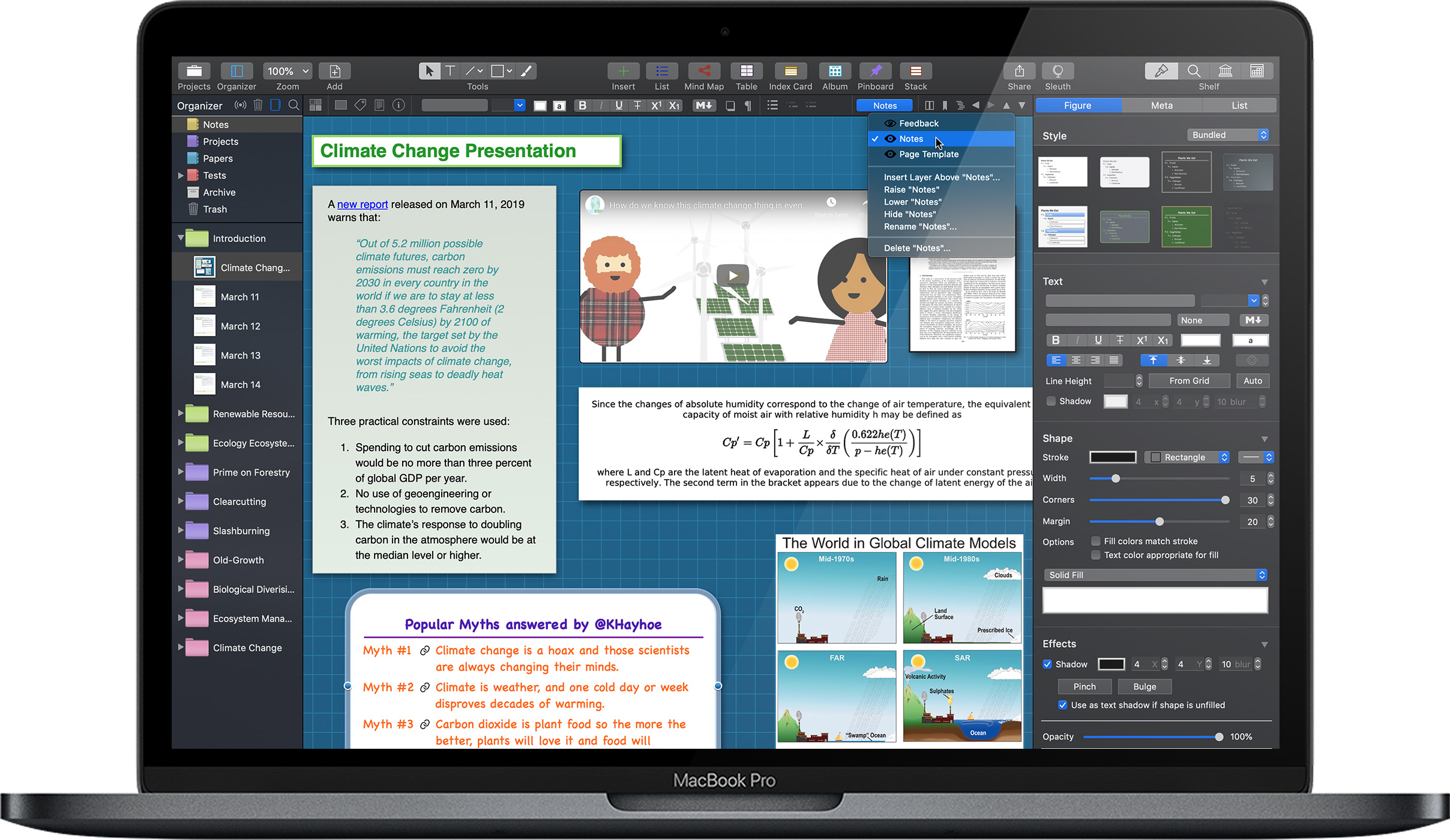 Curio 13 Professional for Mac 头脑风暴和项目管理软件 破解版下载