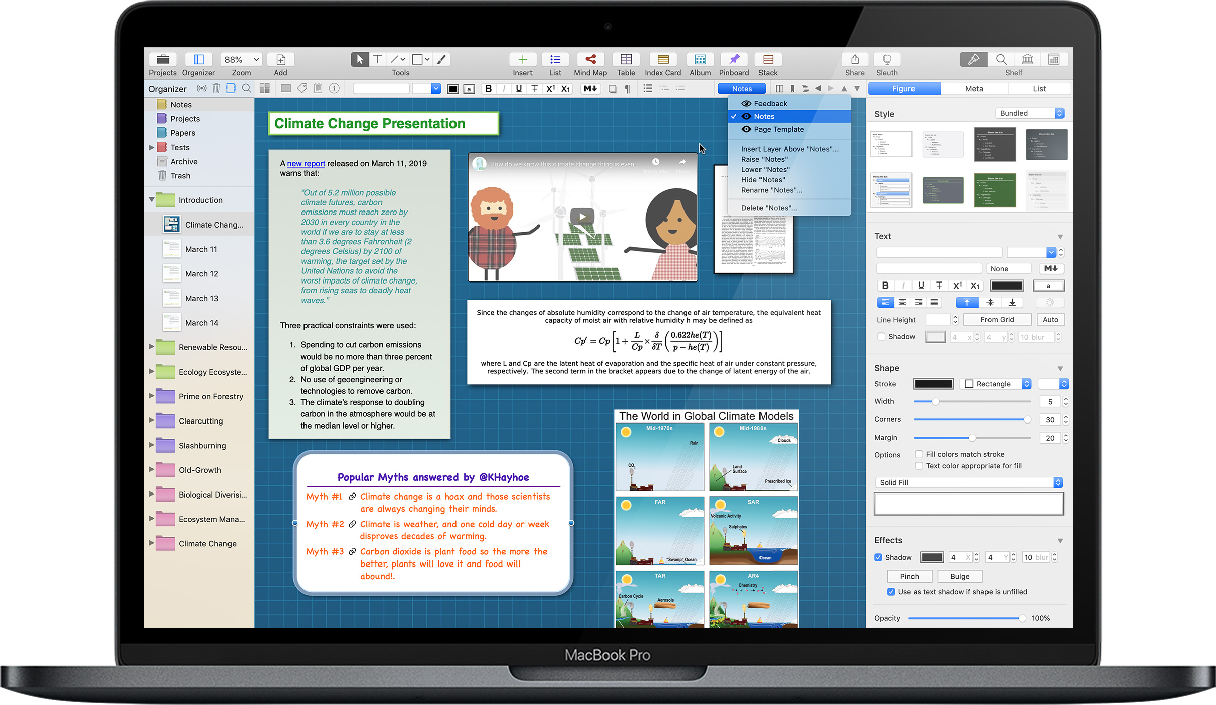 Curio 13 Professional for Mac 头脑风暴和项目管理软件 破解版下载