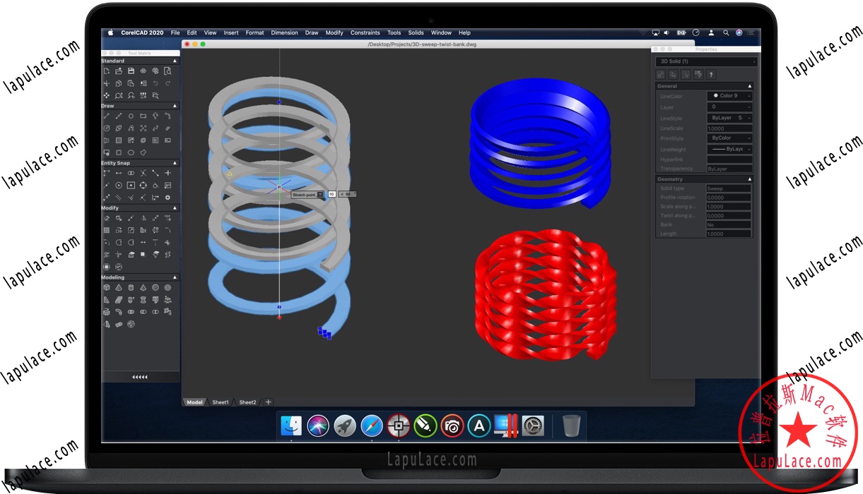 CorelCAD 2020 for Mac CAD设计软件 中文破解版下载