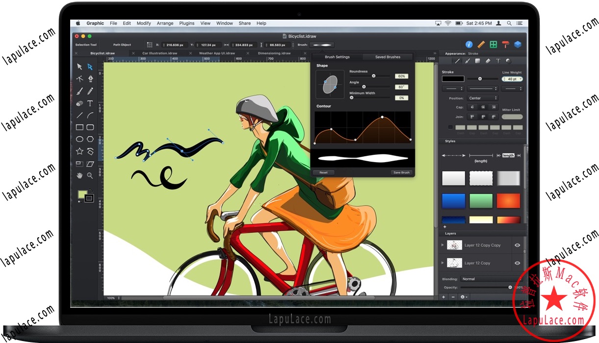 Autodesk Graphic for Mac v3.1 矢量绘图软件 中文破解版下载