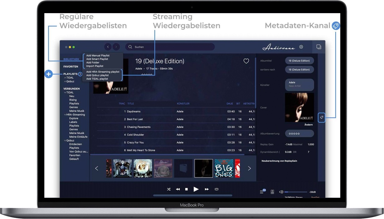 Audirvana for Mac 高品质音乐播放器 中文破解版下载