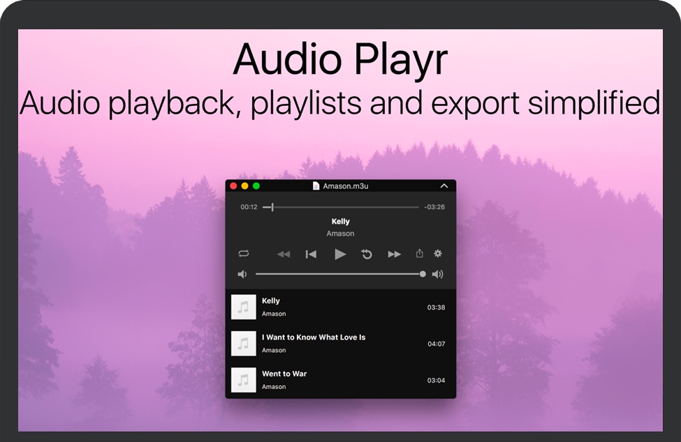 Audio Playr for Mac 苹果电脑音频播放器 破解版下载
