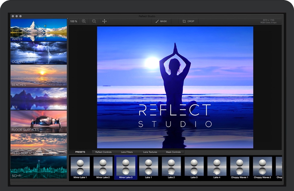 Reflect Studio for Mac 苹果反射反光水面倒影效果 破解版下载