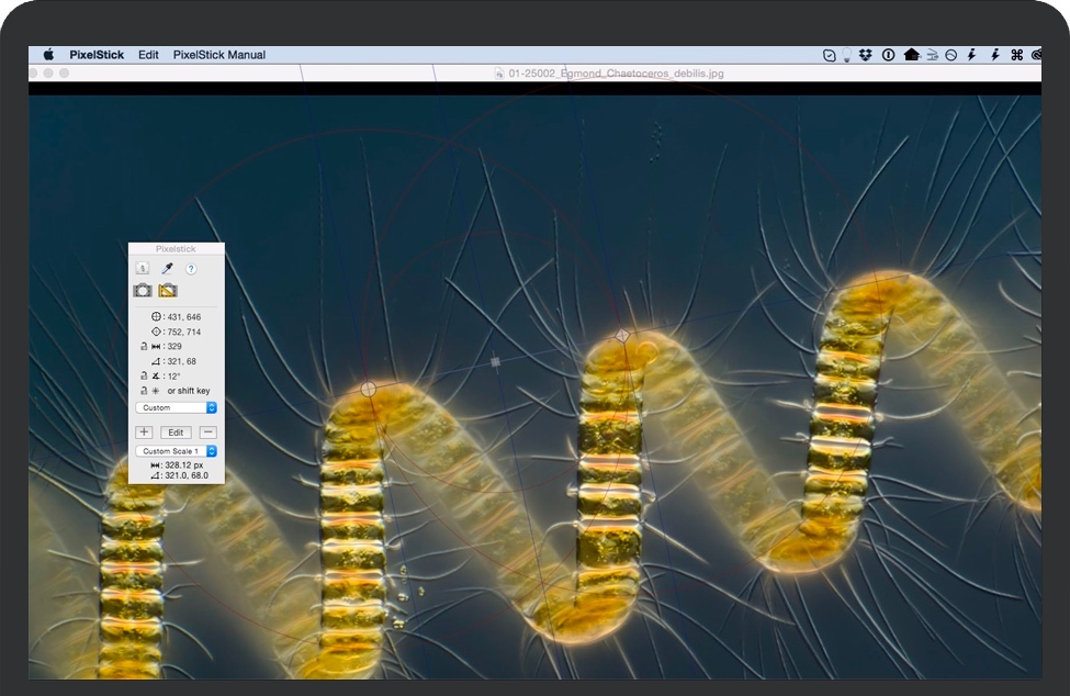 PixelStick for Mac 苹果电脑距离角度测量软件 破解版免费下载